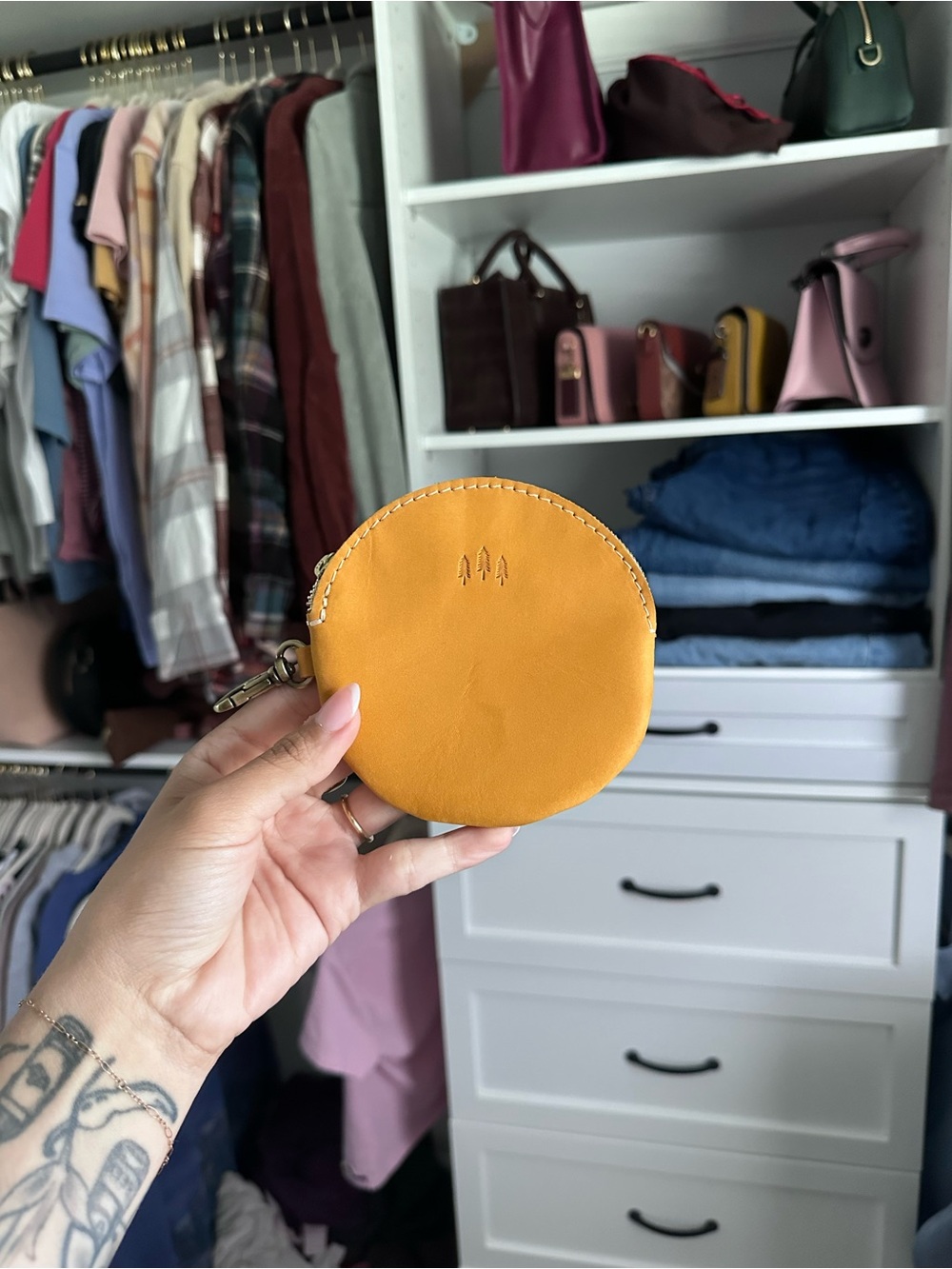Portland Leather Goods Gordita Tumeric (UNICORN)